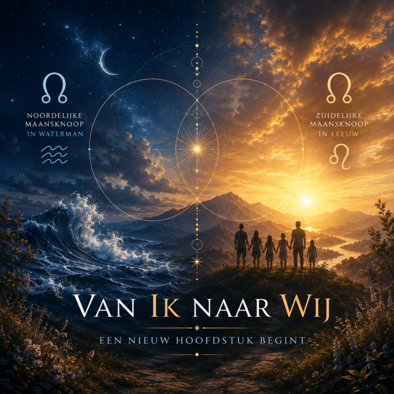 De maansknoop verlaat vissen