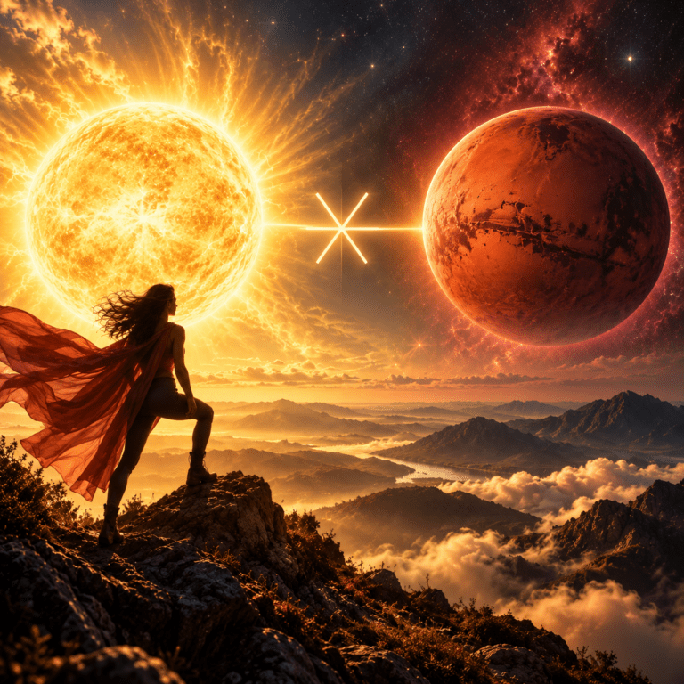 Zon sextiel Mars — van voelen naar doen